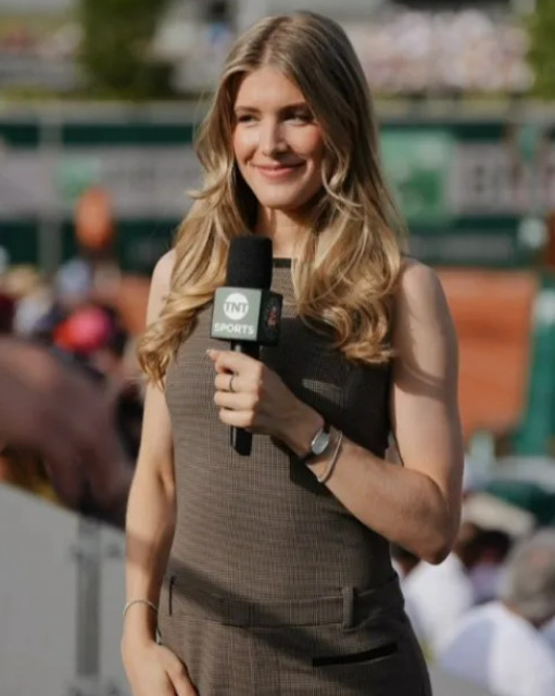 Eugénie Bouchard. /Foto=The Sun (recorte)