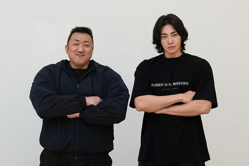 Ma Dong-seok and Kim Jae-young / Photo=AB Entertainment