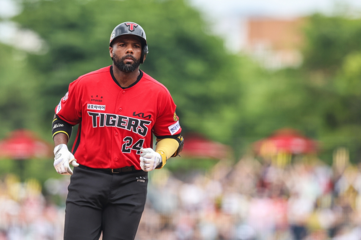 KIA's replacement foreign hitter Adellin Rodriguez. /Photo=KIA Tigers