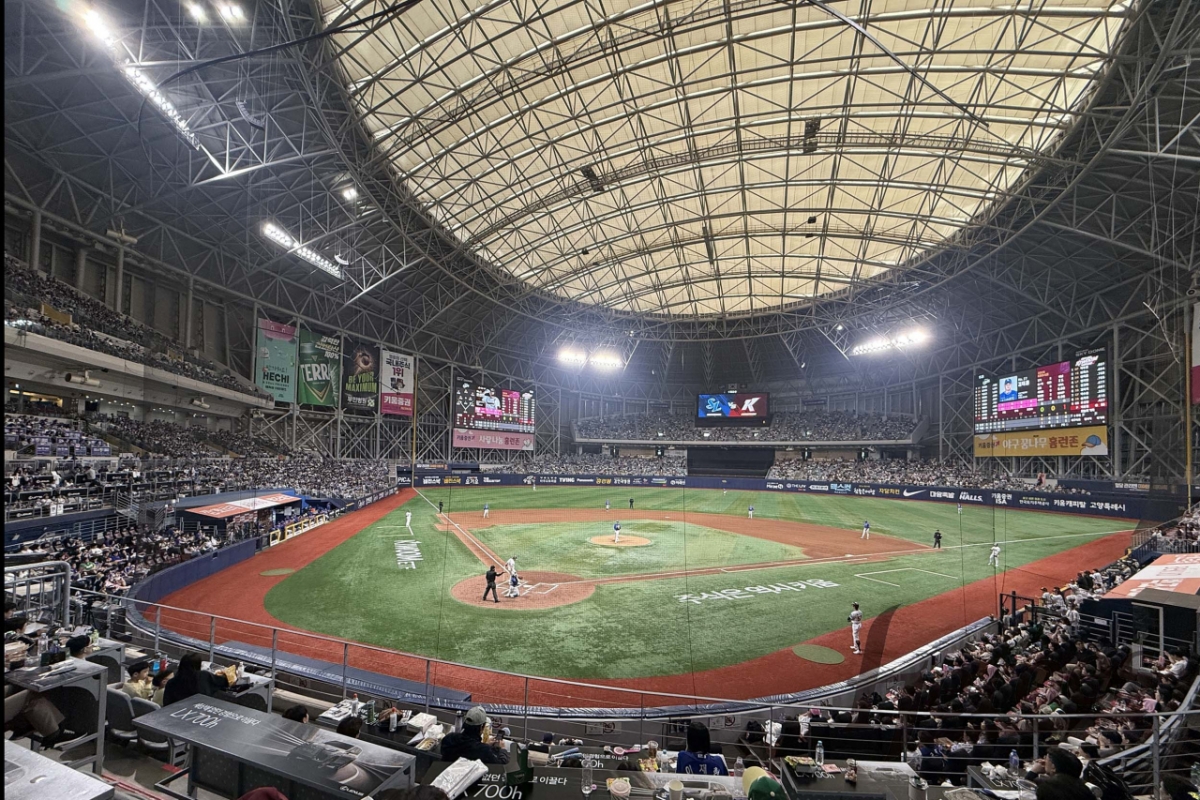 View of Seoul Gocheok Sky Dome. /Photo=Kiwoom Heroes provided
