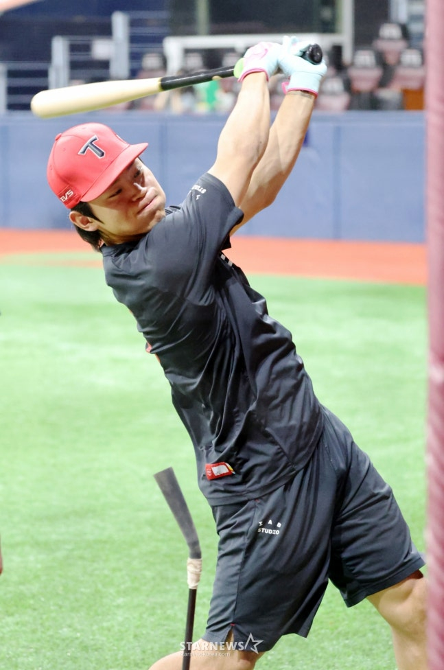 KIA Tigers Kim Do-young. /Photo=Senior reporter Kang Young-jo