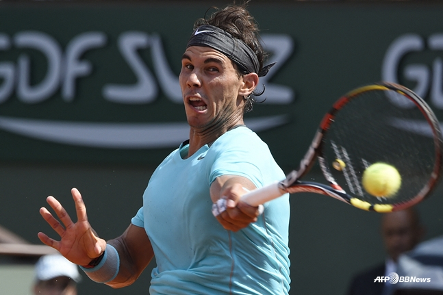 Nadal during his playing days. /AFPBBNews=NEWS1