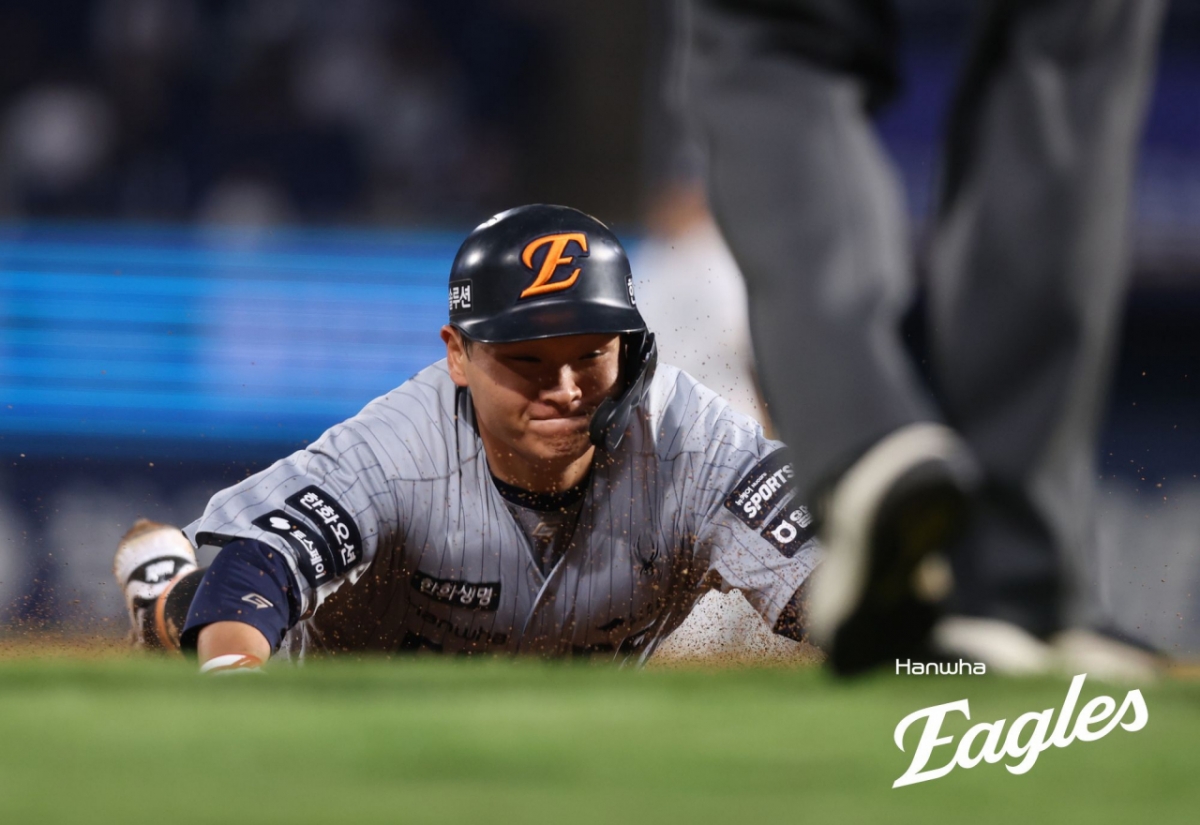 Hanwha Eagles' Kim Tae-yeon's performance in the match against Changwon NC on the 28th. /Photo=Hanwha Eagles