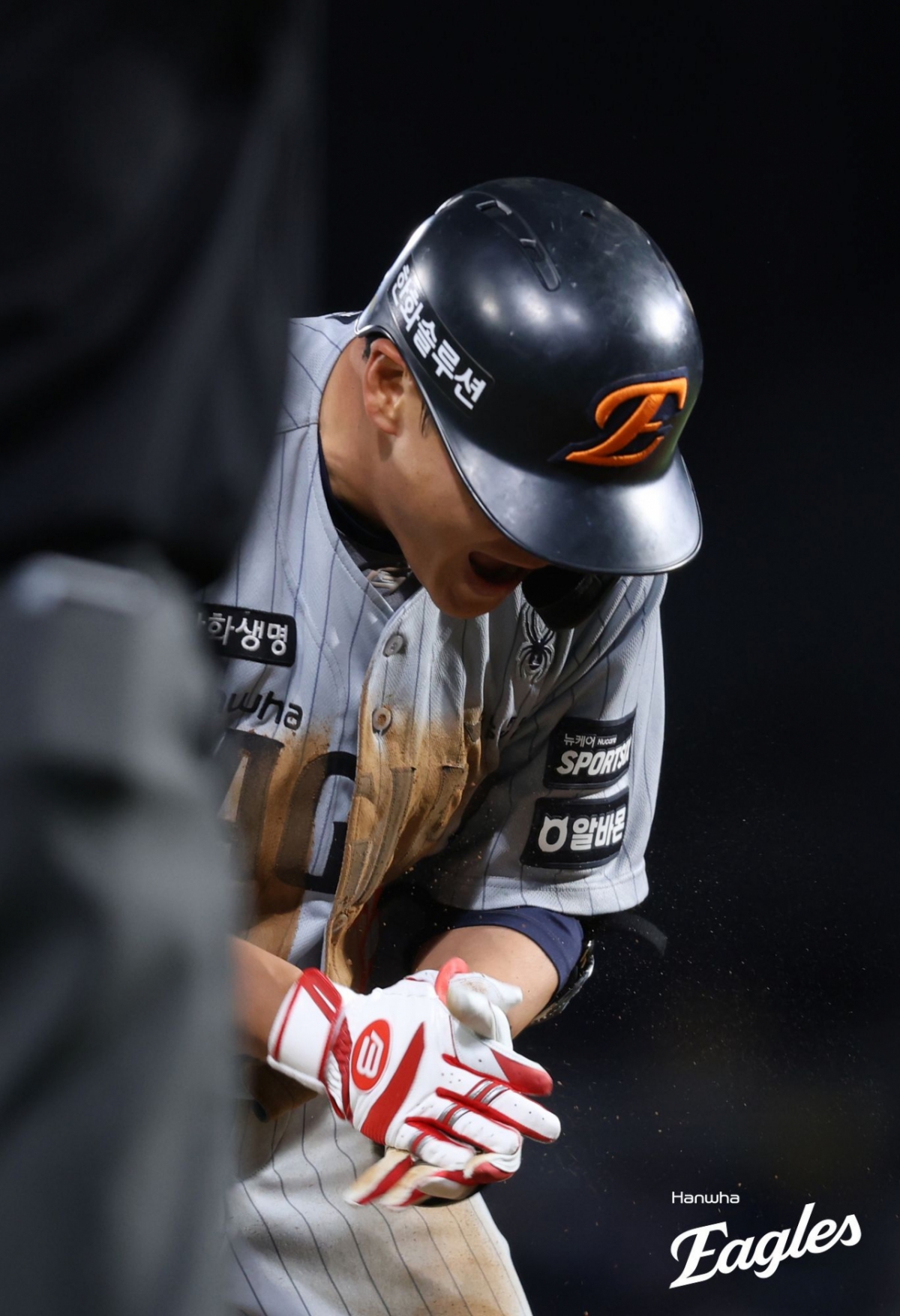 Hanwha Eagles' Kim Tae-yeon's performance in the match against Changwon NC on the 28th. /Photo=Hanwha Eagles