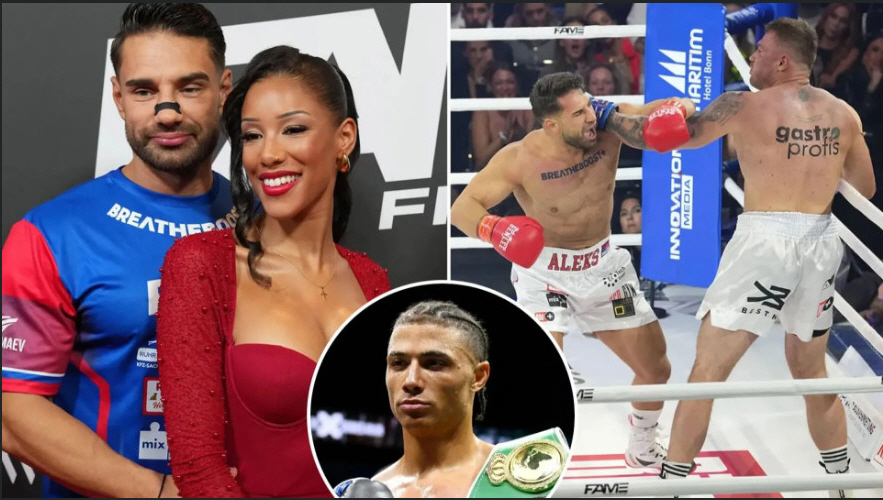 El británico «The Sun» informó el 29 (hora coreana) que «Petrovich, enfurecido por las acciones de Dewmore, quien burló y ridiculizó a su ex prometida, se comprometió a hacerla pagar en el ring». /Foto=The Sun (recorte)