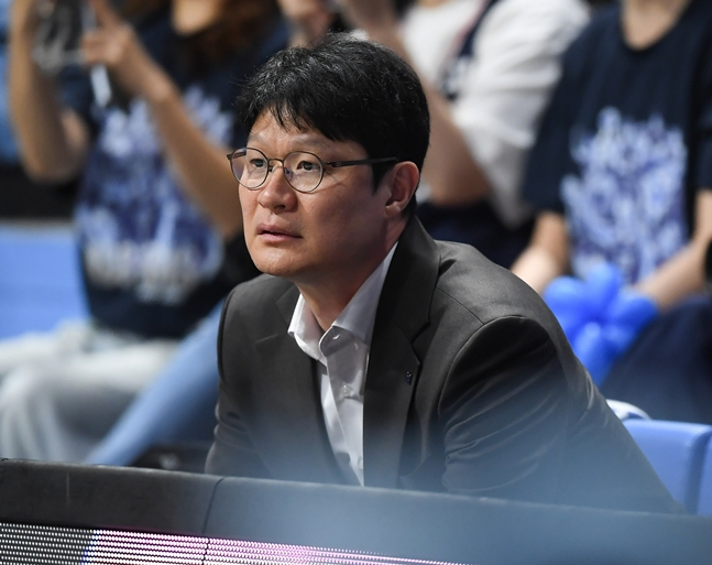 Lee Gyu-seop, newly appointed Wonju DB head coach. /Photo=KBL