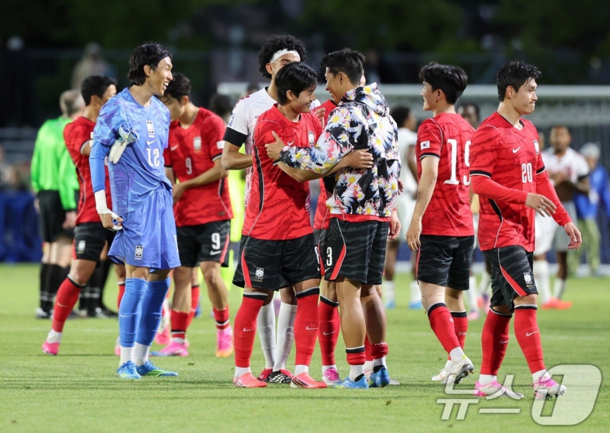 After the friendly match against Trinidad and Tobago at South Field of Brigham Young University in Provo, Utah, USA, on the 31st (Korea time). /Photo=NEWS1