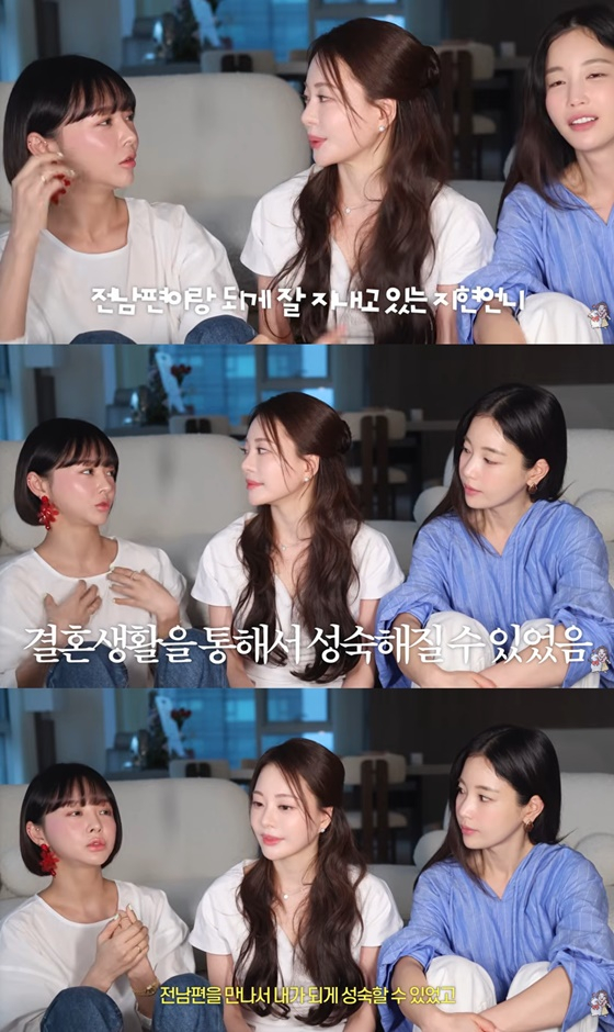Lim Buri (de izquierda a derecha), Aori, Ki Eun-se / Foto=Canal de YouTube de Aori