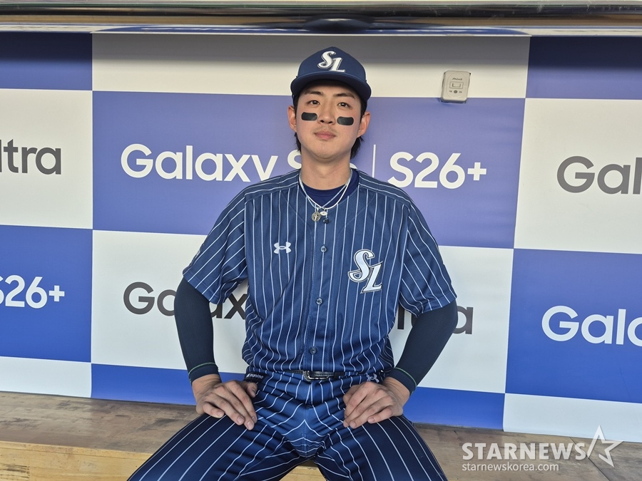 三星（サムスン）の具滋旭（ク·ジャウク）が5月31日、斗山（トゥサン）戦を終えてインタビューをしている。 /写真=シン·ファソプ記者