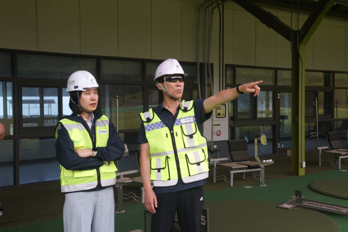 Scene of the focused safety inspection. /Photo=Korean Sports Council