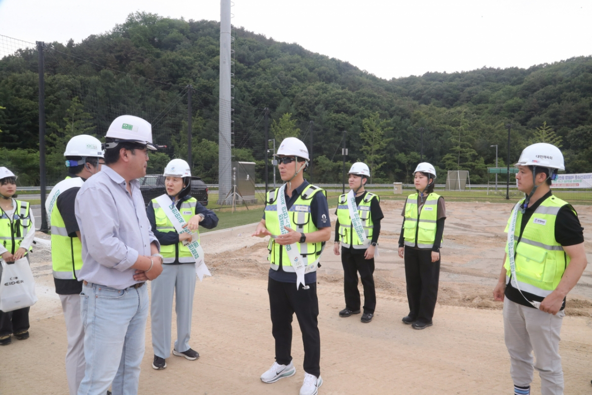 Scene of the focused safety inspection. /Photo=Korean Sports Council