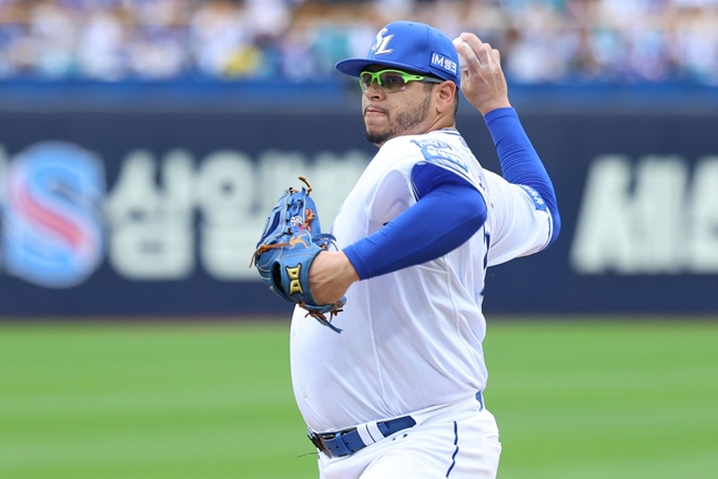 Huarado. /Foto=Samsung Lions