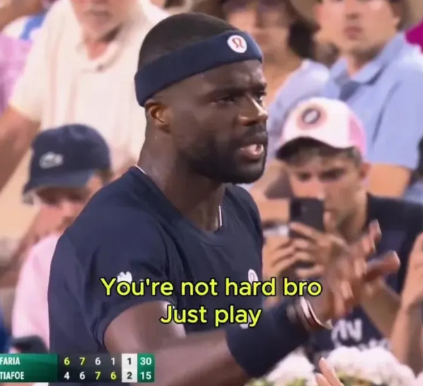 Francis Tiafoe. /Photo=The Sun archive