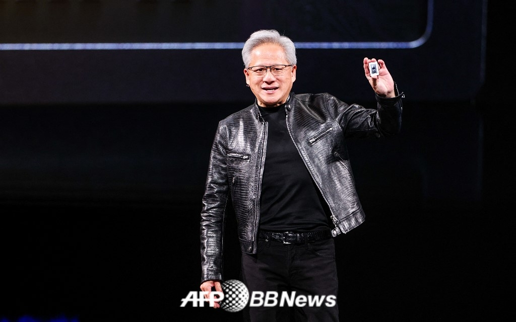 エヌビディア（NVIDIA）のジェンソン·ファン最高経営者（CEO）。 /AFPBBNews=ニュース1