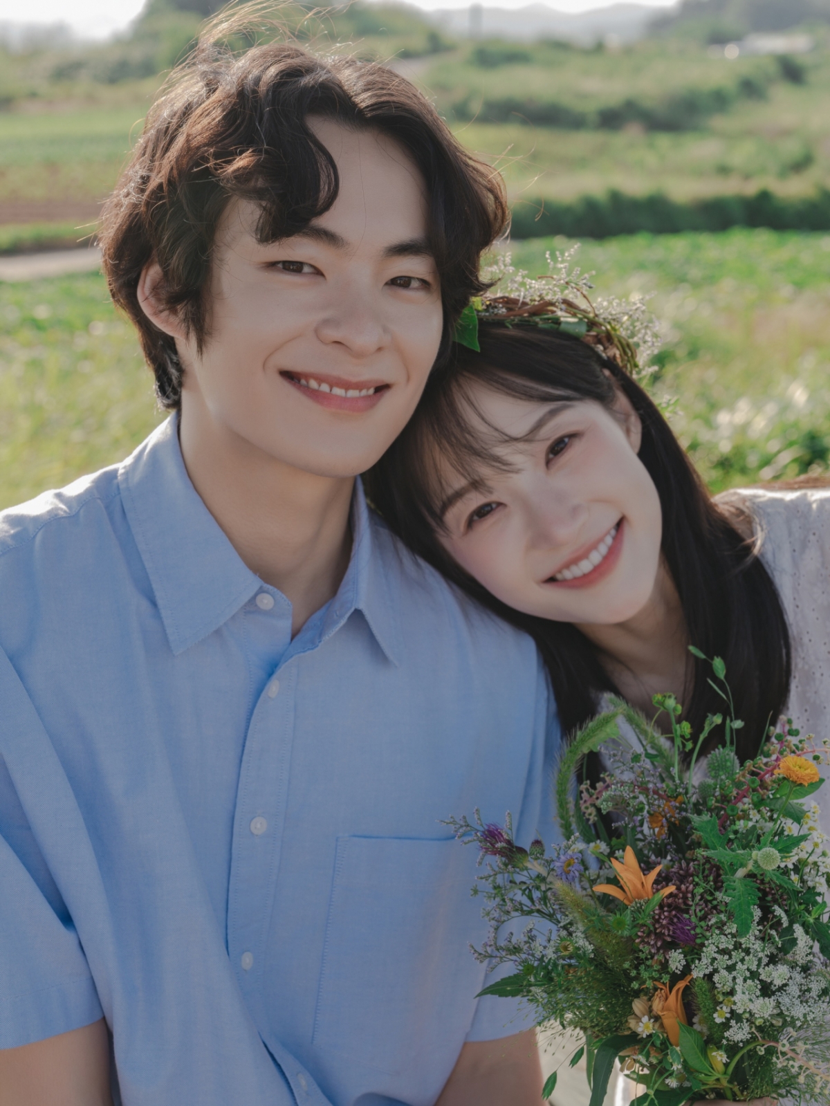 Từ trái qua, Song Gun Hee, Seo Ji Hye / Ảnh = Still Photographer SNS của ENA
