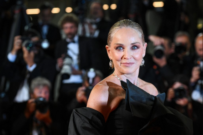 Sharon Stone at the May 2026 Cannes Film Festival /AFPBBNews=NEWS1=StarNews