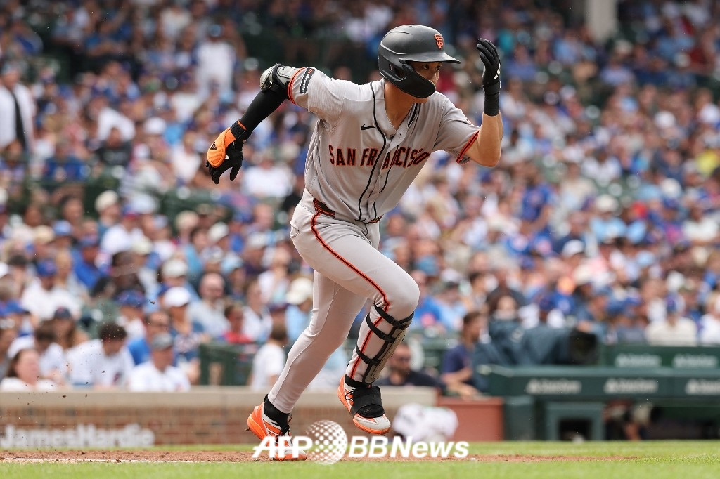 San Francisco Giants outfielder Lee Jung-hoo. /AFPBBNews=NEWS1