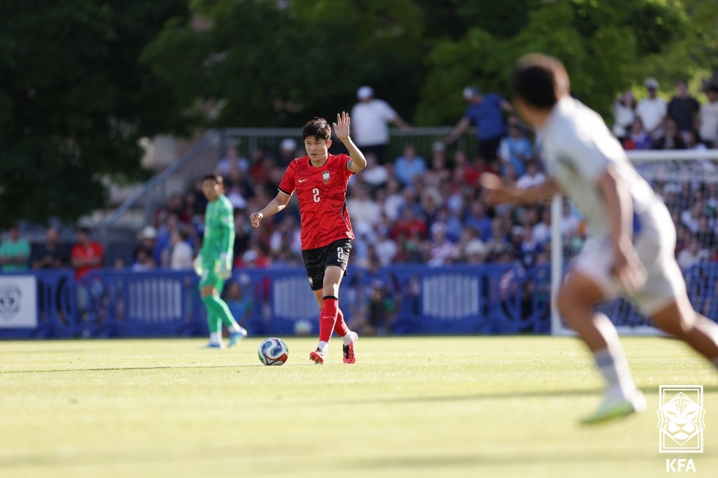 South Korean national team defender Kim Min-jae. /Photo=Korea Football Association provided