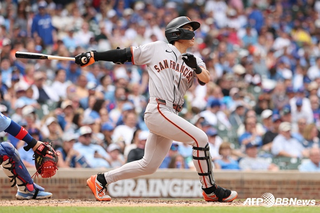 Lee Jung-hoo de los San Francisco Giants. /AFPBBNews=NEWS1