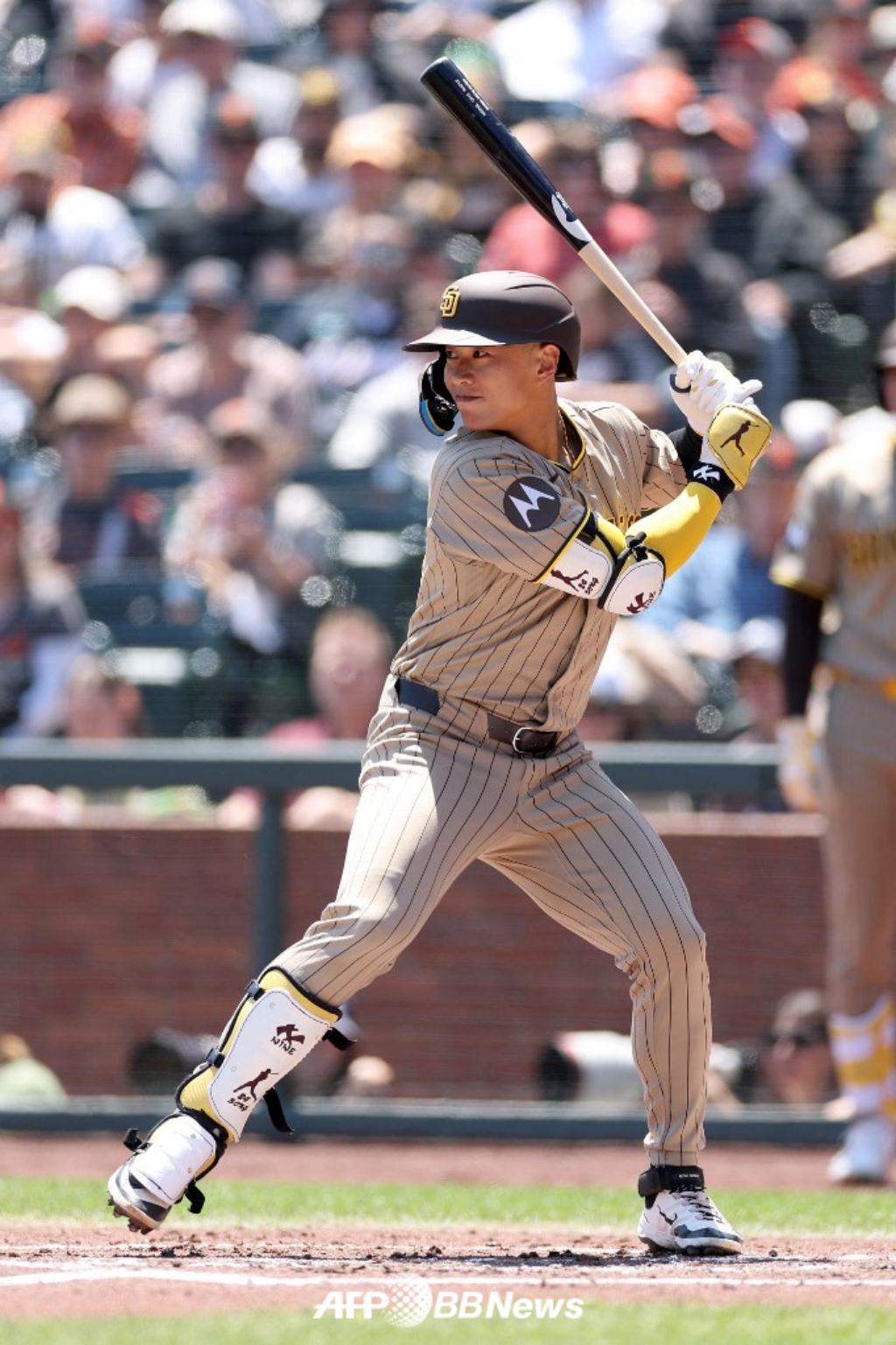 San Diego Padres infielder Song Seong-mun. /AFPBBNews=NEWS1