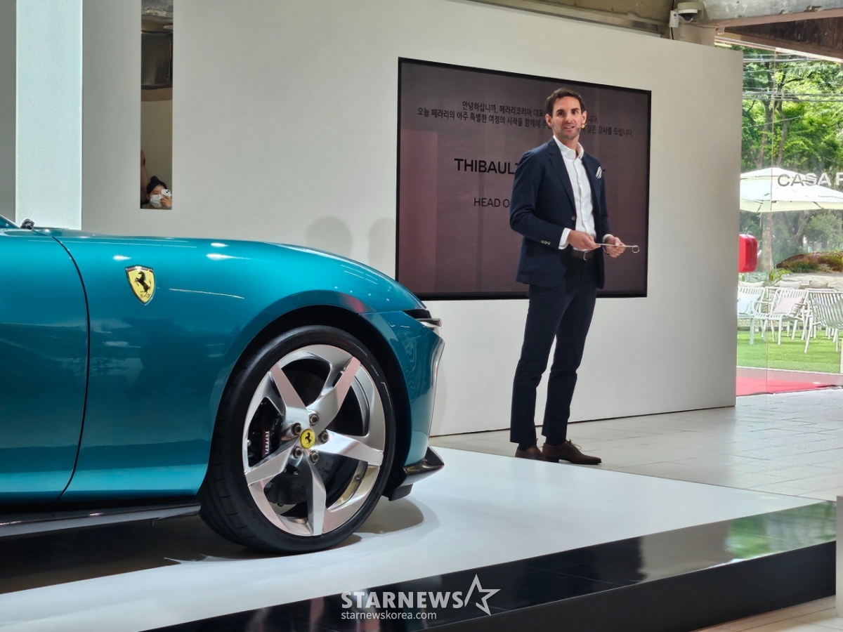 Tibou Dusara, CEO of Ferrari Korea / Photo=Reporter Kim Kyung-soo