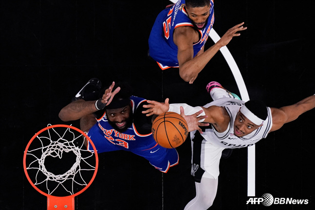NBA Finals Game 2 between the New York Knicks and San Antonio Spurs. /AFPBBNews=NEWS1