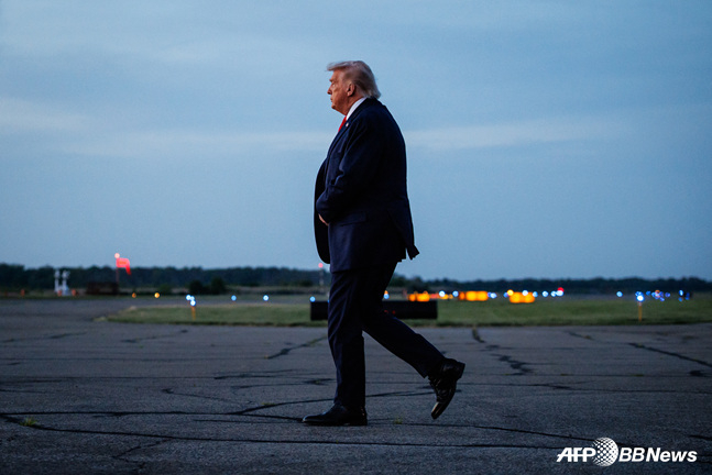 President Donald Trump. /AFPBBNews=NEWS1