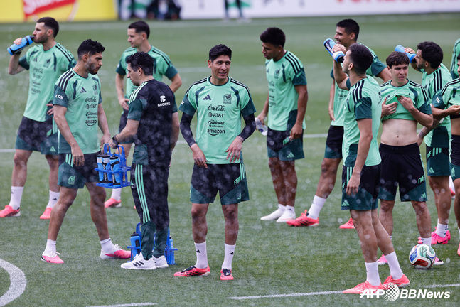 Mexican national football team. /AFPBBNews=NEWS1
