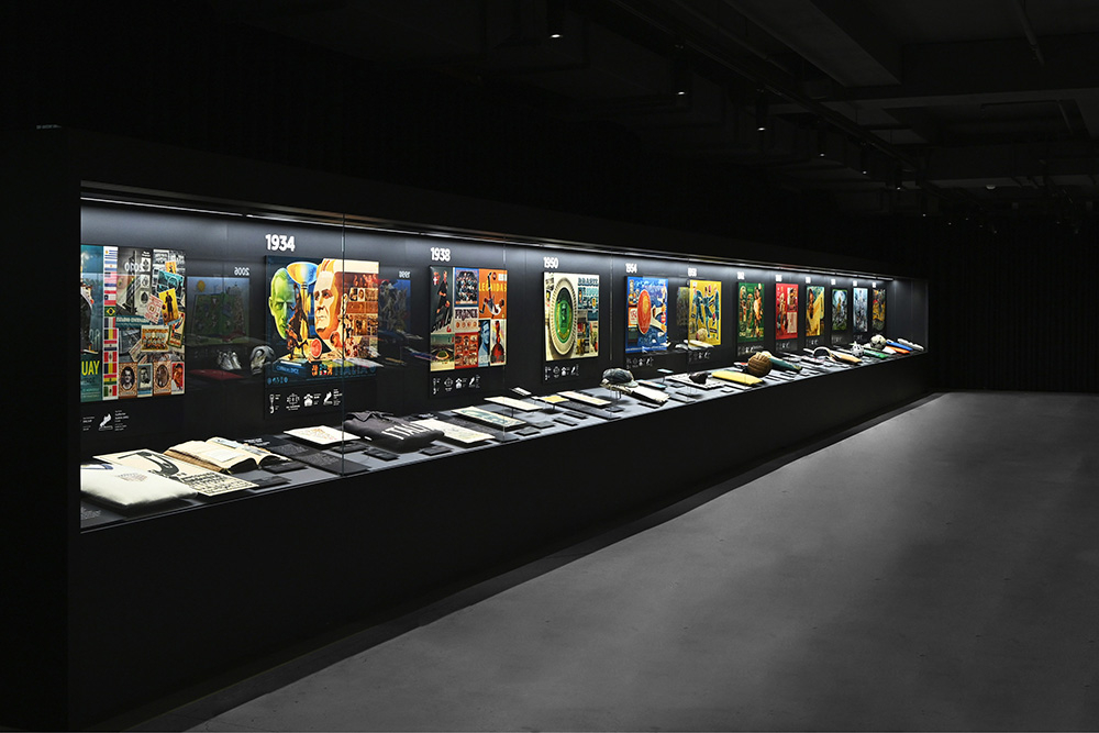 Heritage artifacts exhibition at the FIFA Museum. /Photo=Hyundai Motor