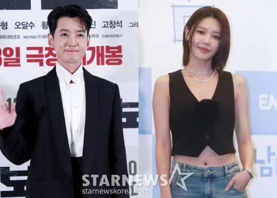 Soo-young (derecha), Jung Kyung-ho / Foto=StarNews