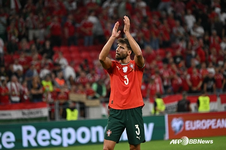 El defensa de la selección de Portugal, Rúben Dias. /AFPBBNews=NEWS1