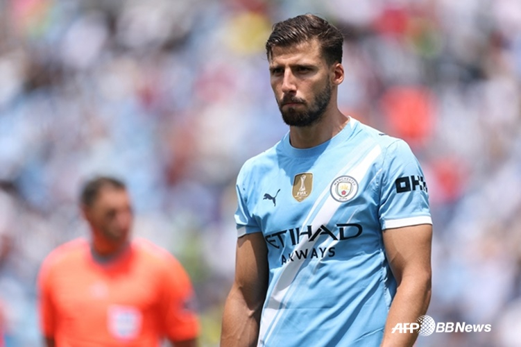 El defensa del Manchester City, Rúben Dias. /AFPBBNews=NEWS1