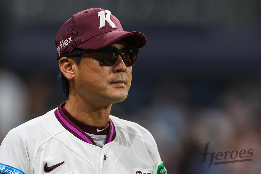 El entrenador de Kiwoom, Seol Jong-jin. /Foto=Kiwoom Heroes