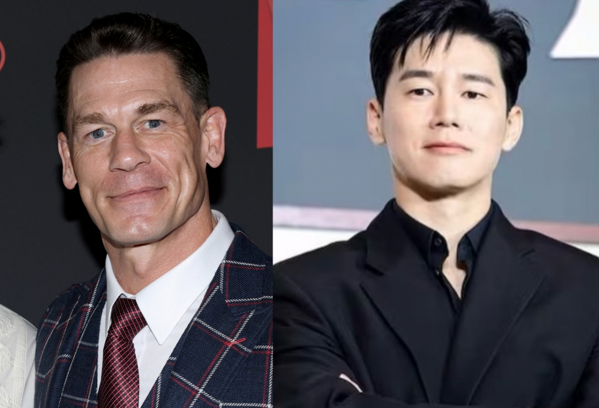 =约翰-西纳、金武烈/照片=法新社-BNews=明星新闻、约翰-西纳-Instagram。