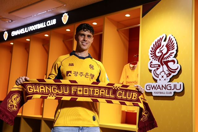 John Ideil, now transferred to GwangjuFC. /Photo=GwangjuFC