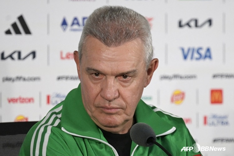 Javier Aguirre, head coach of the Mexican national football team. /AFPBBNews=NEWS1