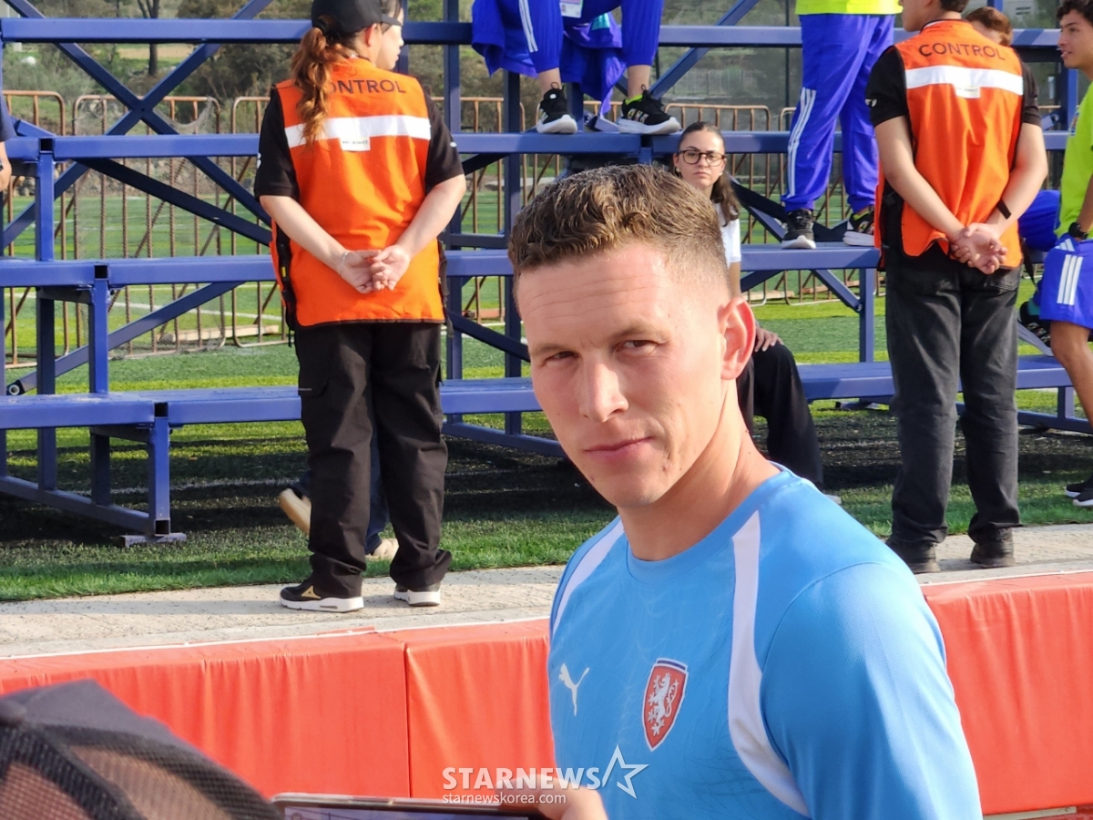 Lukáš Provod (Slavia Prague). /Photo=Reporter Park Geon-do