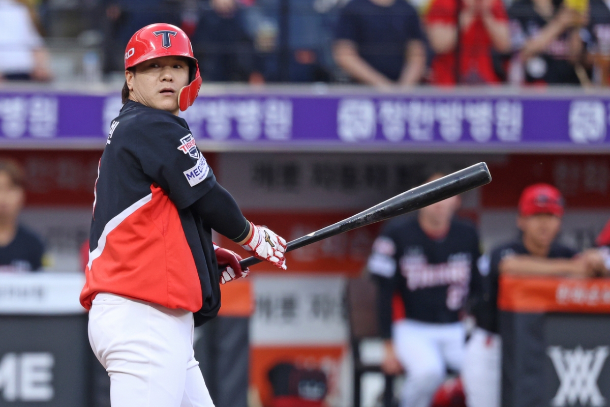 Ким Сон Бин из KIA Tigers. /Фото = Предоставлено KIA Tigers