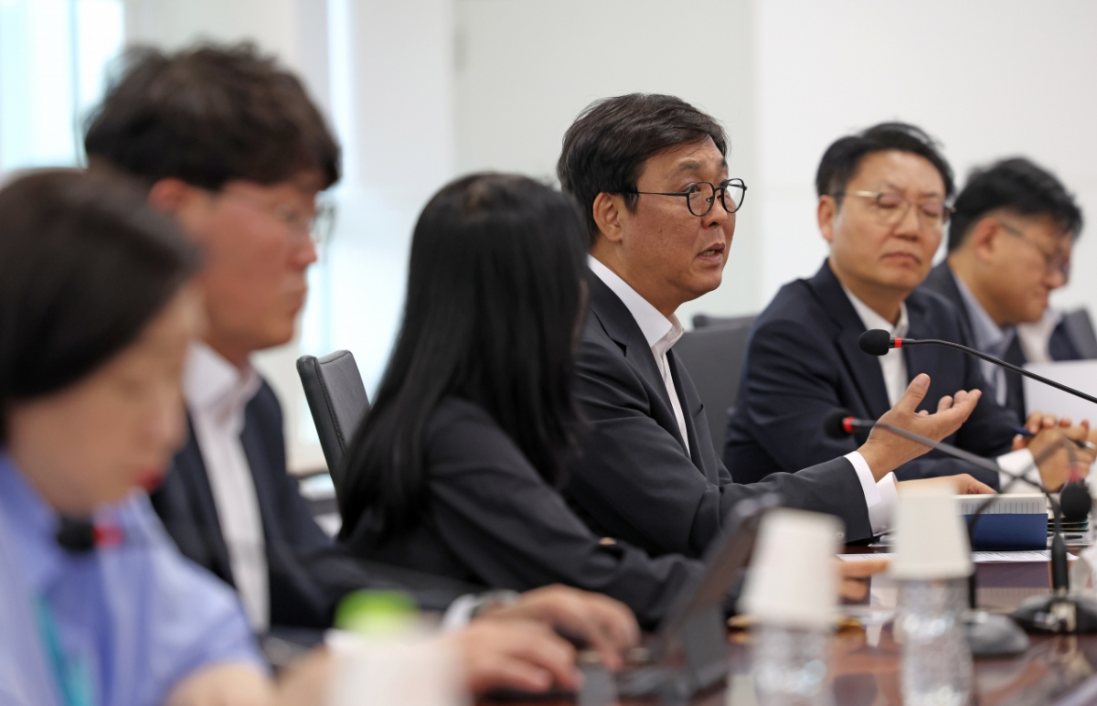 文体部のハンドボール競技場入居種目団体対策会議の様子。 /写真=文体部提供