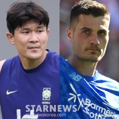 金ミンジェ(左)とパトリック·シック。 /写真=キム·ジンギョン待機者、AFPBB News=ニュース1