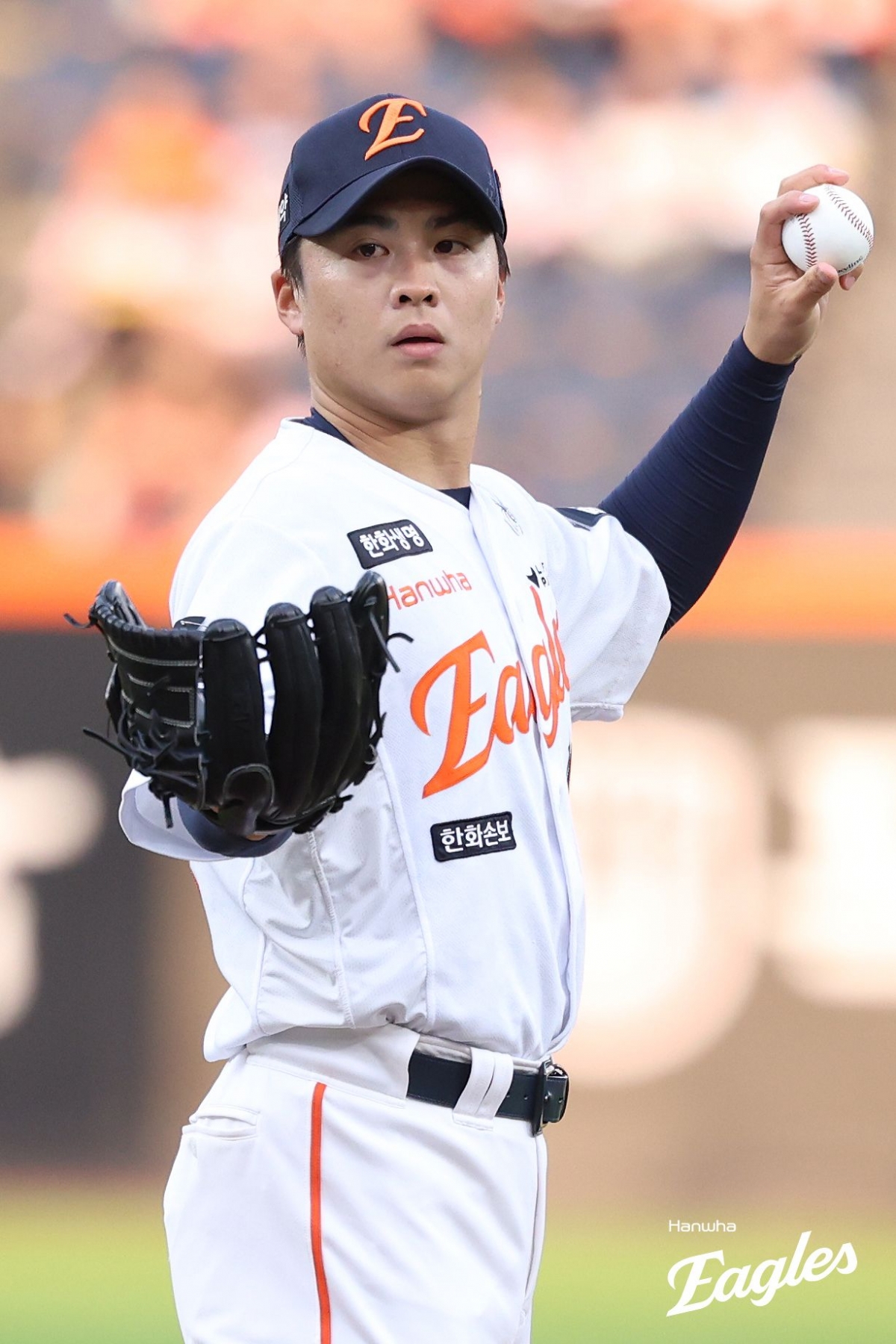 Hanwha Eagles, el lanzador asiático Wang Yencheng. /Foto=Hanwha Eagles