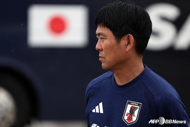 森安肇日本代表監督。 /AFPBBNews=ニュース1