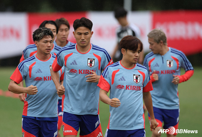 サッカー日本代表。 /AFPBBNews=ニュース1