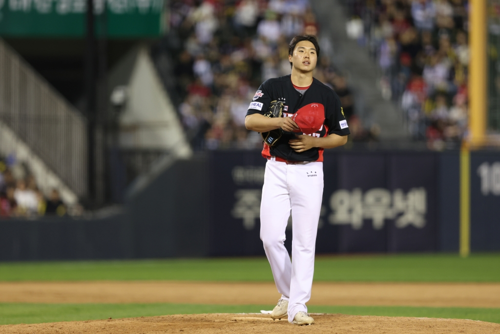 Lanzador de los KIA Tigers, Hong Min-gyu. /Foto=Proporcionado por los KIA Tigers