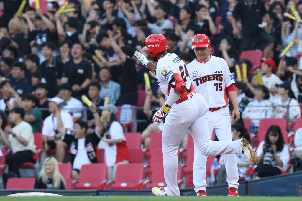 Đội KIA Tigers Aderlin. /Ảnh = Cung cấp Kia Tigers