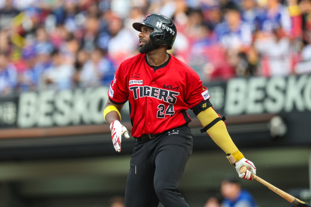 Đội KIA Tigers Aderlin. /Ảnh = Cung cấp Kia Tigers