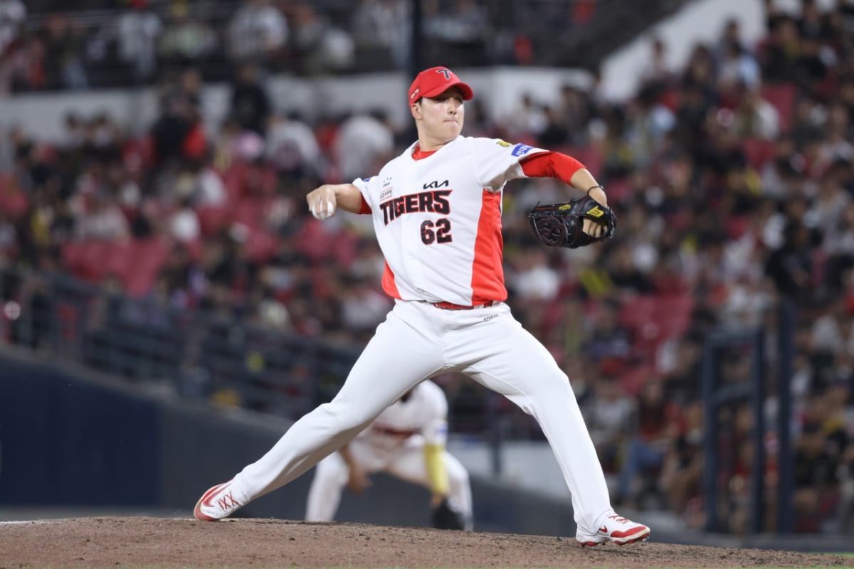 Jung Hae-young, lanzador de los KIA Tigers. /Foto=proporcionado por los KIA Tigers