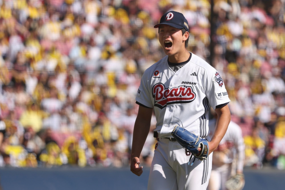 Doosan Bears, lanzador abridor Choi Min-seok. /Foto=Doosan Bears