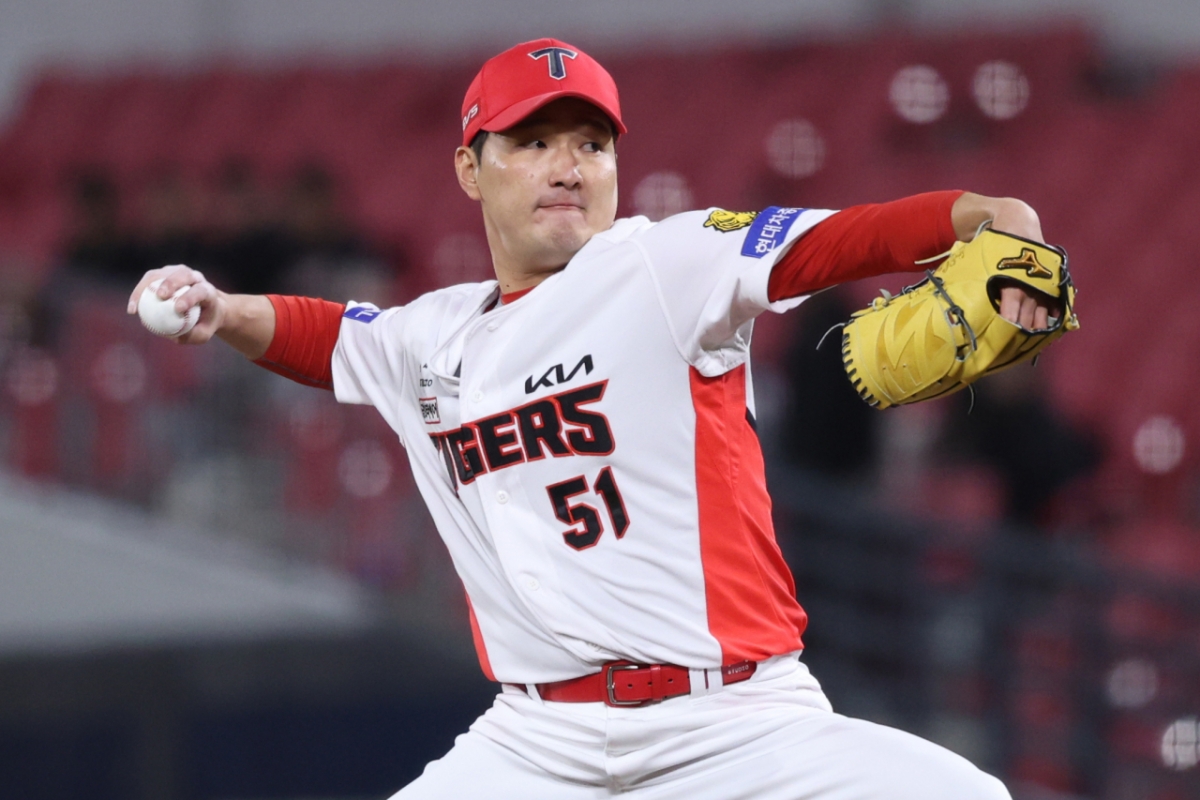 Jeon Sang Hyun của KIA Tigers. /Ảnh = Cung cấp Kia Tigers