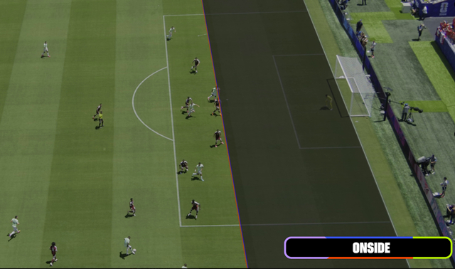 VAR graphic released by FIFA. It also appears onside from other angles. /Photo=FIFA Media capture